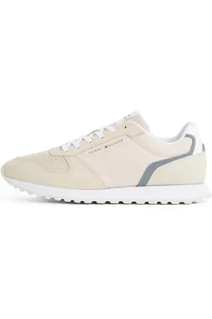 Tommy Hilfiger Uomo Sneakers Runner New Eva Summer Nylon Pop in Pelle Scamosciata, , 46 EU