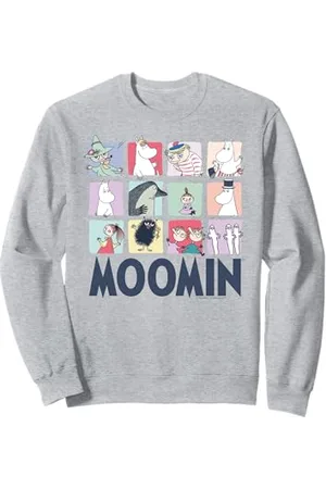 Moomin Character Blocks Group Light Felpa