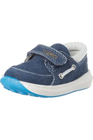 Primigi Baby Float, Scarpe da Ginnastica Bimbo 0-24, Blu-Bianco, 17 EU