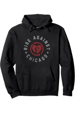 Rise Against Prodotto ufficiale Chicago Seal Felpa con Cappuccio