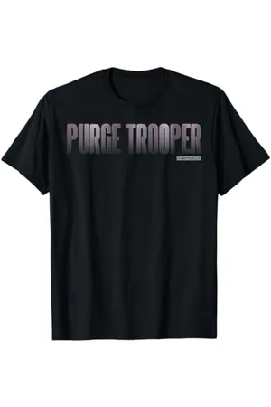 STAR WARS Jedi Fallen Order Purge Trooper Steel Logo Maglietta
