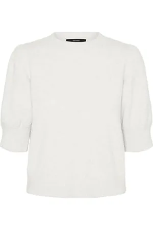 VERO MODA Vmdoffy 2/4 O-Neck Pullover Ga Noos Maglione Lavorato a Maglia, , S Donna