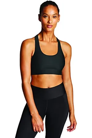 Champion Reggiseno sportivo da donna "Absolute Workout" con fascia SmoothTec - Black XL