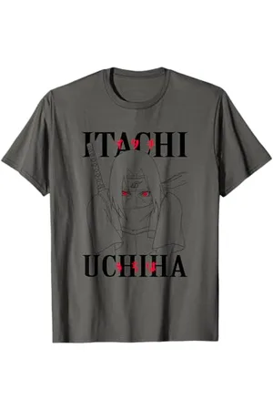 Naruto Shippuden Itachi Linea di Lavoro Maglietta