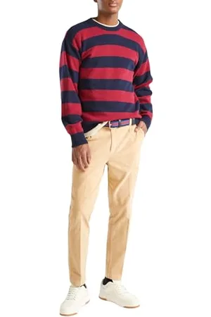 Benetton Maglia G/C M/L 18AYK107Y Maglione, , S Uomo