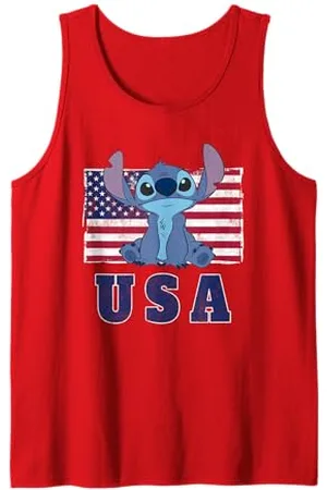 Disney Lilo & Stitch Americana Stitch USA Canotta