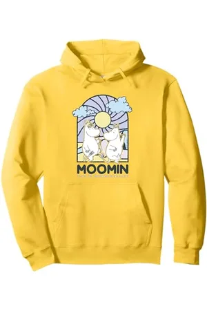 Moomin Vetro Colorato Stile Vita In valley Light Felpa con Cappuccio