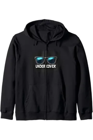 UNDERCOVER Nizza Statement con occhiali da sole per uomo e donna Felpa con Cappuccio