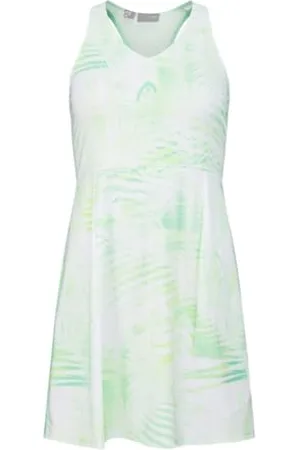 Head Donna, Abito Spirit, Verde Pastello e Stampa, S, , S