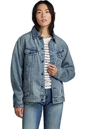 G-Star Donna Oversized Western Jacket, (sun faded air force blue D22579-B988-C947), S