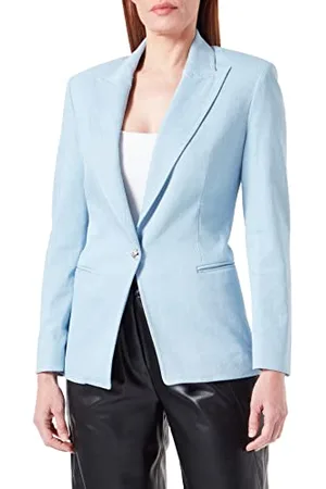 Pinko Windsurf Giacca Denim Comfort Elegante da Lavoro, , 42 Donna