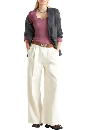 Benetton Maglia M/L 112PD401V Maglione, , L Donna