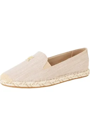 Tommy Hilfiger Donna Espadrillas Chambray con Logo, Beige (Horseradish), 37 EU