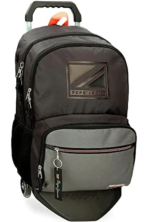 Pepe Jeans Cody Zaino Scuola Doppio Scomparto con Trolley 15.6" 32x45x15 cm Poliestere 25.81L
