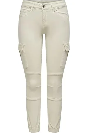 ONLY ONLMISSOURI Reg Ank Life Cargo Pnt Noos Pantaloni Eleganti da Uomo, Pumice Stone, 38W x 30L Donna
