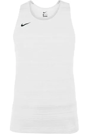 Nike NT0300-100 Mens Stock Dry Miler Singlet Canottiera Uomo White Taglia XL
