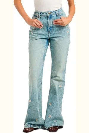 Lee High Rise Flare Jeans, , 31W x 31L Donna