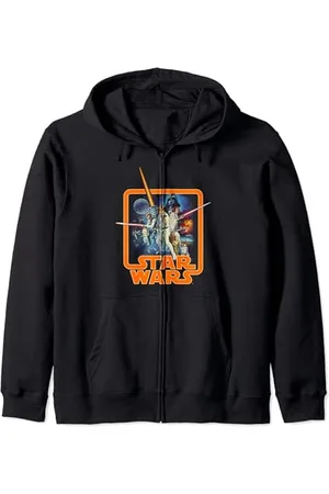 STAR WARS Classic A New Hope Movie Badge Felpa con Cappuccio
