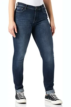 ONLY ONLSHAPE Reg SK DNM Jeans REA9820 Noos Skinny, (Dark Blue Denim Dark Blue Denim), 34/L30 (Taglia Unica: 26) Donna