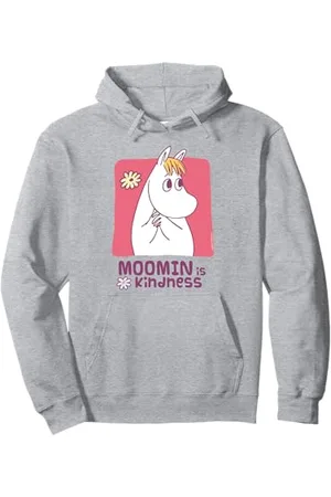 Moomin Snorkmaiden è gentilezza Felpa con Cappuccio