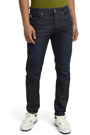 G-Star Uomo D-staq 5-pocket Slim Jeans, (Dk Aged D06761-7209-89), 34W / 32L