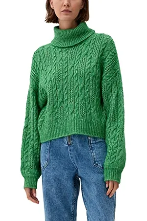 QS by s.Oliver 2119042 Maglione Lavorato a Maglia, , L Donna