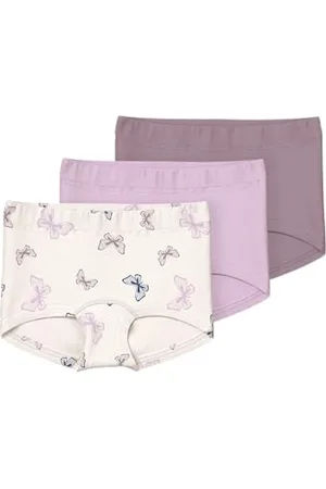 NAME IT Mini Nmftights 3P Butterfly Noos, Numeric_98 (Pacco da 3) Bambine e Ragazze