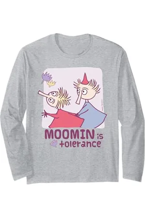 Moomin Thingamy e Bob sono tolleranza Maglia a Manica