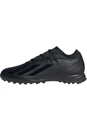 adidas X Crazyfast.3 Turf Boots, Scarpe da Calcio Unisex-Adulto, Core Black/Core Black/Core Black, 45 1/3 EU
