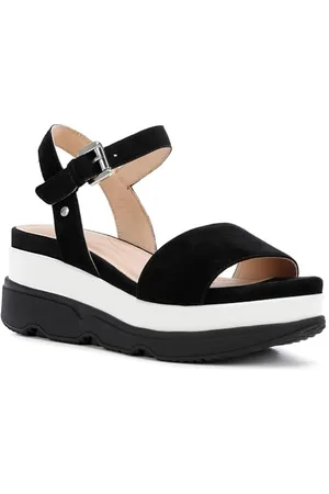 Geox D Gardenia C, Sandali Donna, (Black), 38.5 EU