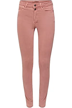 ESPRIT Stretch Trousers Pantaloni Elasticizzati, (Terracotta 805), 32W / 34L Donna