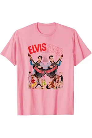 Elvis Presley Chitarra Doppia Maglietta