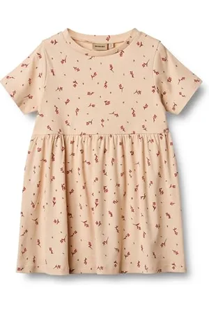WHEAT Mädchen Jersey Kleid Sommerkleid S/S Anna GOTS Zertifiziert Vestito da Gioco, , 140 Bambina