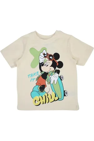 Disney T-Shirt a Maniche Corte per Ragazzi Mickey, , 4 Anni Unisex Kids