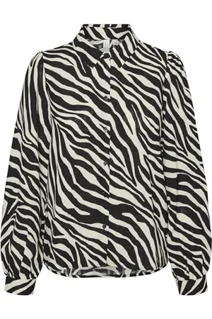 VERO MODA Vmteagan L/S Maglietta Wvn Btq Ga Camicia, , M Donna