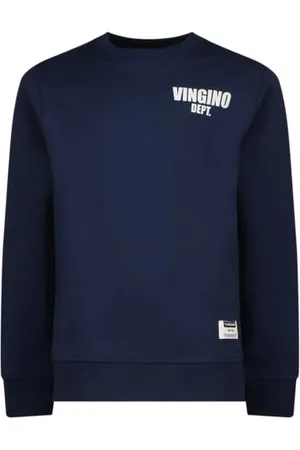 Vingino Basic-Crew Felpa con Cappuccio, , 12 Anni Bambini e Ragazzi