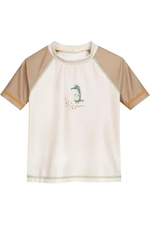 Playshoes Badeshirt Maglietta Rash Guard, , 110-116 Unisex-Bambini e Ragazzi