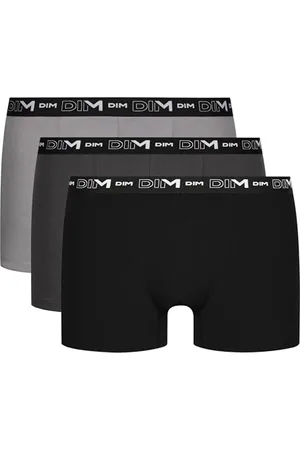 Dim Coton Stretch Respirant Maintien Optimal X3 Boxer, , L (Pacco da 3) Uomo