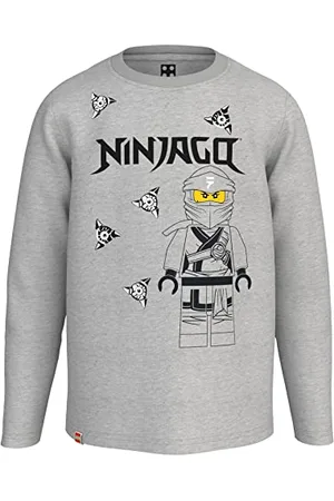 LEGO Wear Ninjago Jungen Longsleeve Langarm T-Shirt M12010573, , 104 Unisex-Adulto