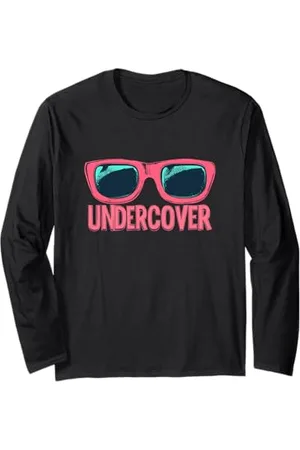 UNDERCOVER Occhiali da sole divertenti e costume discorso sotto copertura Maglia a Manica