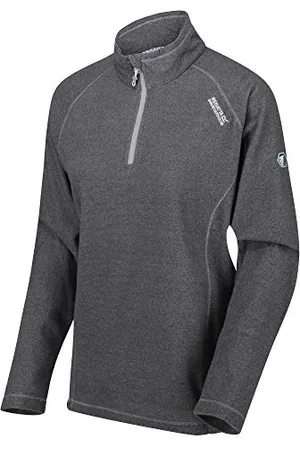 Regatta MONTES Maglia In Micropile A Piccole Righe Leggera A Mezza Cerniera
