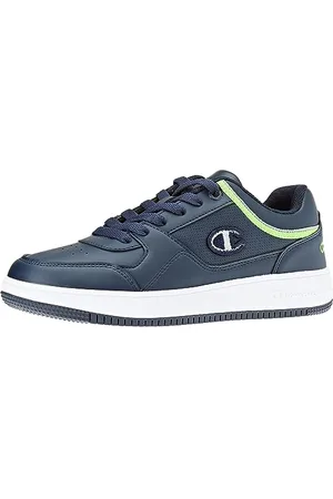 Champion RD18 Low B GS Sneakers, Blu Marino/Grigio/Verde (BS010), EU38 Bambini e Ragazzi