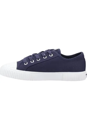 Hush Puppies Canvas Trainer, Freya-Sneaker in Tela Donna, , 38 EU