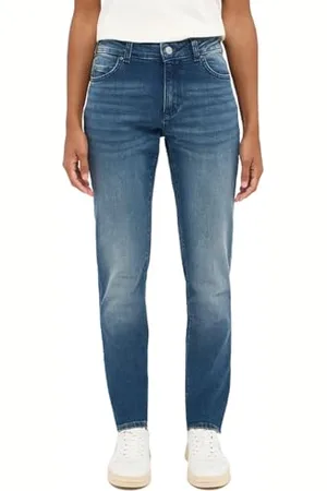 Mustang Style Crosby Relaxed Slim Jeans, , 24W x 32L Donna