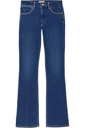 Wrangler Bootcut, Jeans Donna, (Azzurro Pieno), 34W / 32L