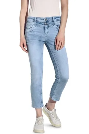 Street one Style Denim Jane 2-Knopf 49_59 Jeans 7/8 in vestibilità Casual, , 27W x 26L Donna