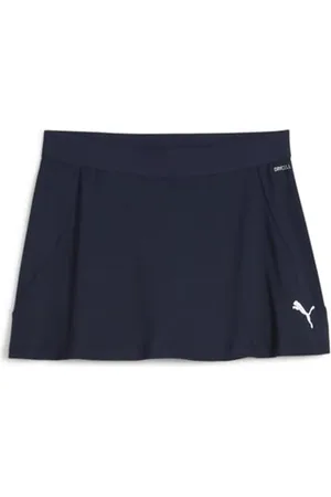 PUMA TeamGOAL Skirt Gonna, Navy White, XL Adulti Unisex