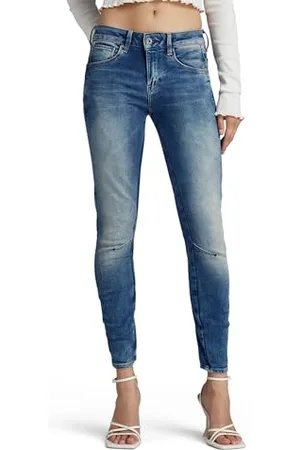 G-Star RAW Arc 3d Mid Waist Skinny, Jeans Donna, (Medium Aged 8968-071), 31W / 32L
