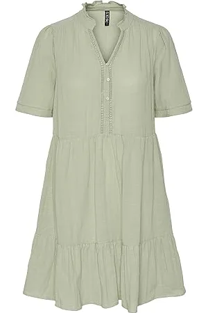 Pieces® Pcjeanita SS Dress Vestito, , L Donna