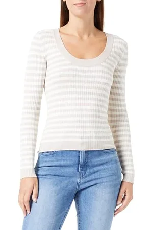 JDY Plum Ysla L/S O-Neck Pullov Knt Maglione Lavorato a Maglia, , L Donna